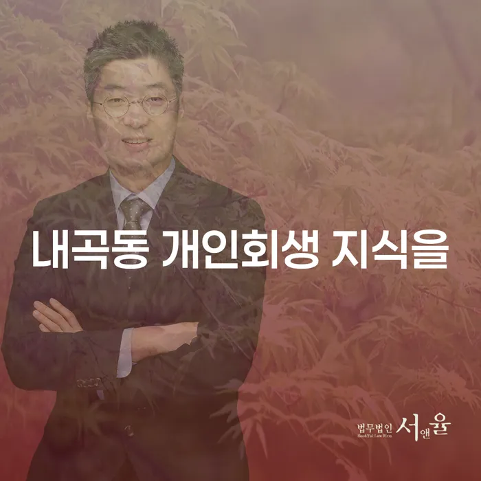 내곡동 개인회생 지식을