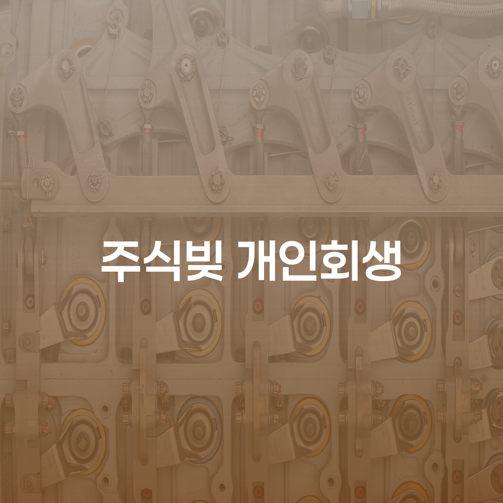 주식빚 개인회생 절차와 사례 분석